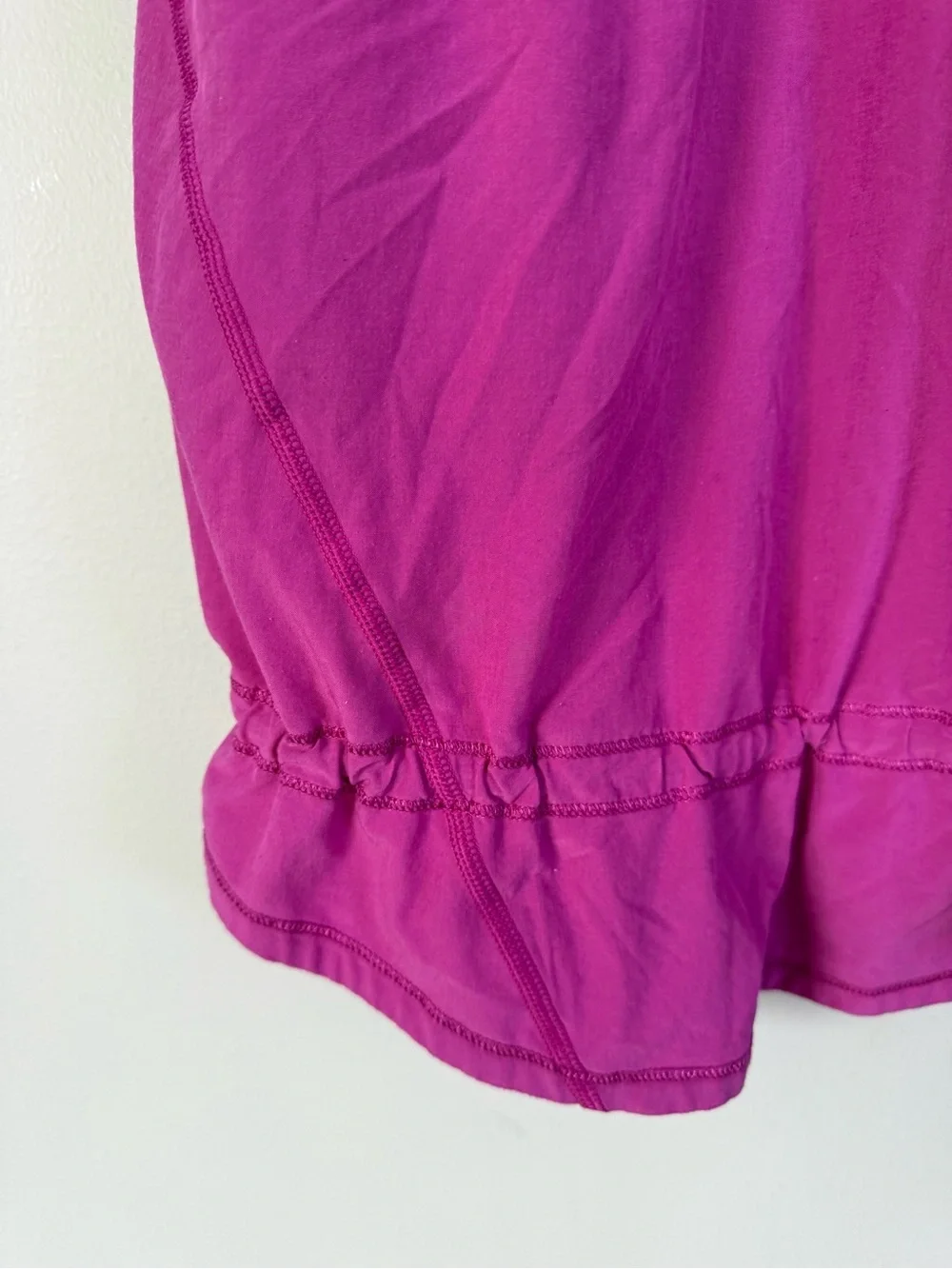 Lululemon Run Chase Me Tank Ultra Violet Purple Cinch Hem Size 4
